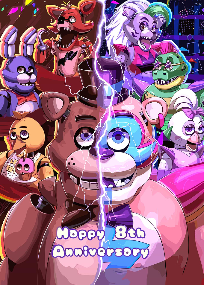 Five Nights at Freddy's 8th Anniversary