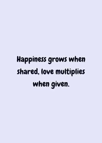 Happiness and Love Quote