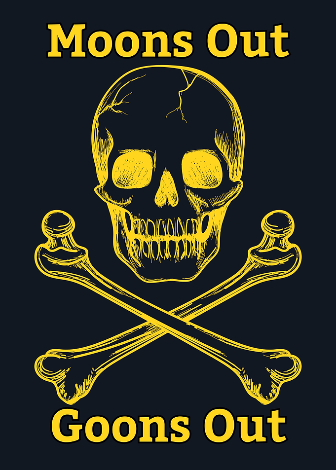 Moons Out Goons Out Skull