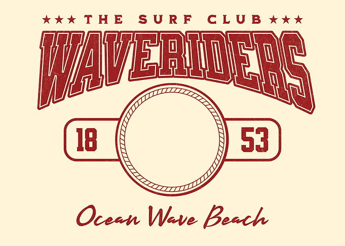 The Surf Club Waveriders Graphic