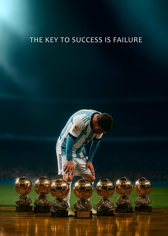 Messi: The Key to Success is Failure
