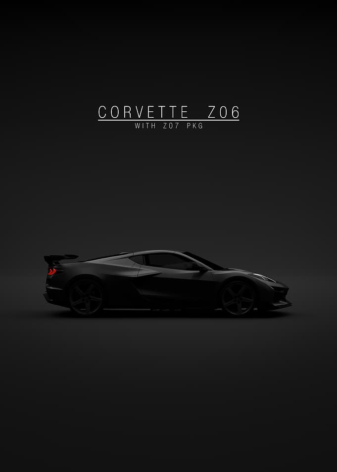 Corvette Z06 with Z07 Package