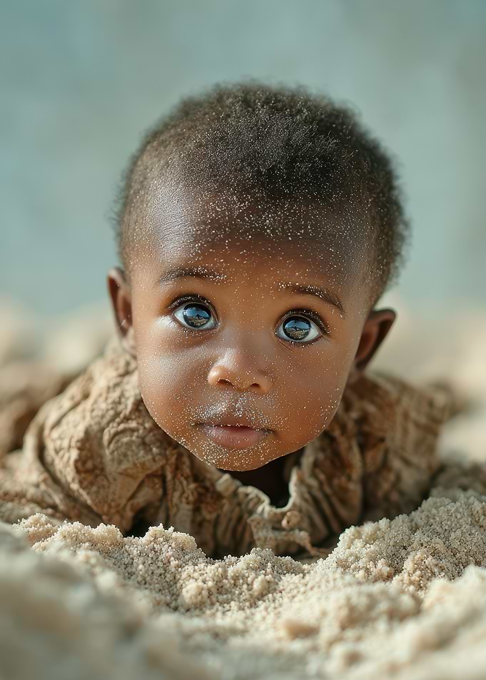 Baby on the beach