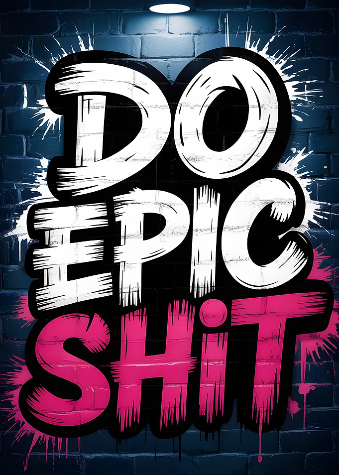 Do Epic Shit Graffiti Art