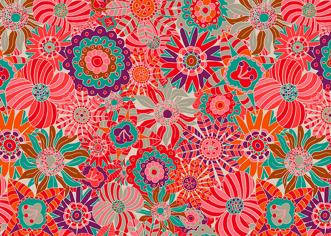 Colorful Floral Pattern