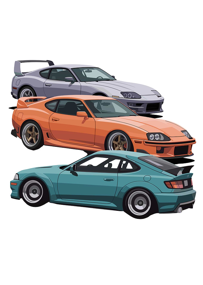 JDM Legends Trio