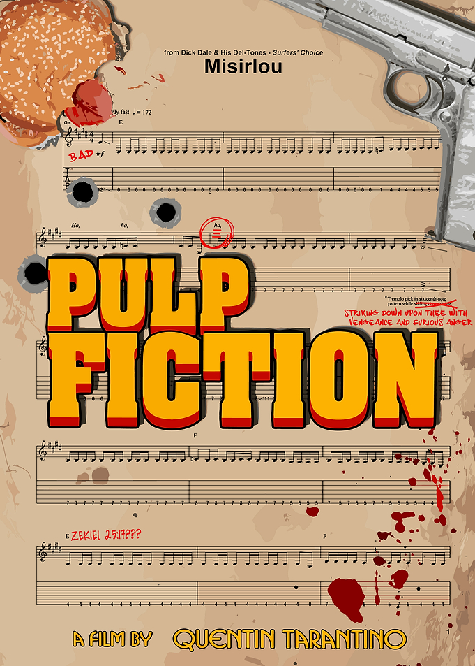 Pulp Fiction Music Sheet