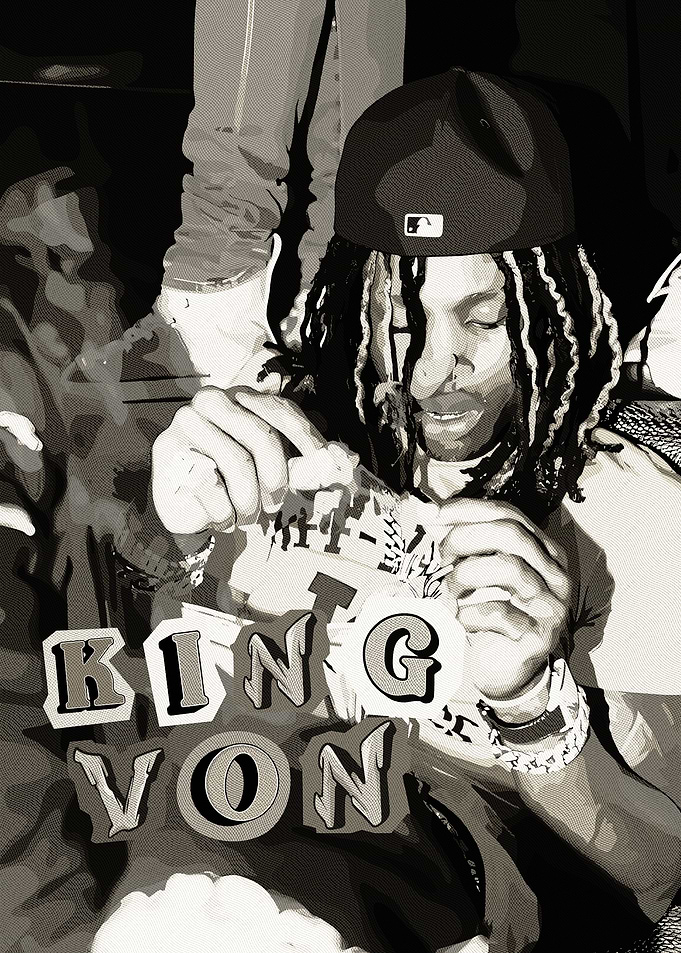 King Von Portrait