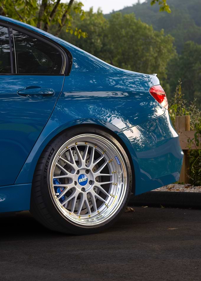 BMW F80 M3 with BBS Wheel