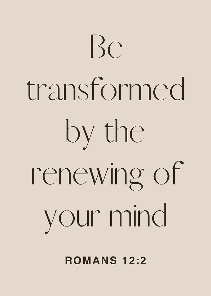 Romans 12:2 Inspirational Quote