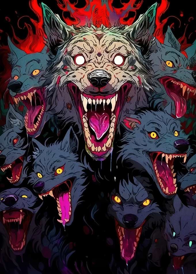 Nightmarish Pack Wolves