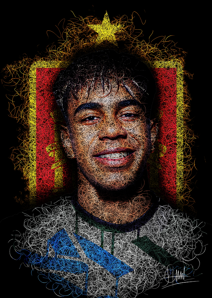lamine yamal - spain football player