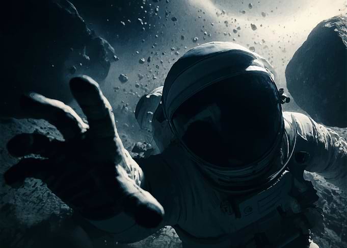 Lost Astronaut in Space