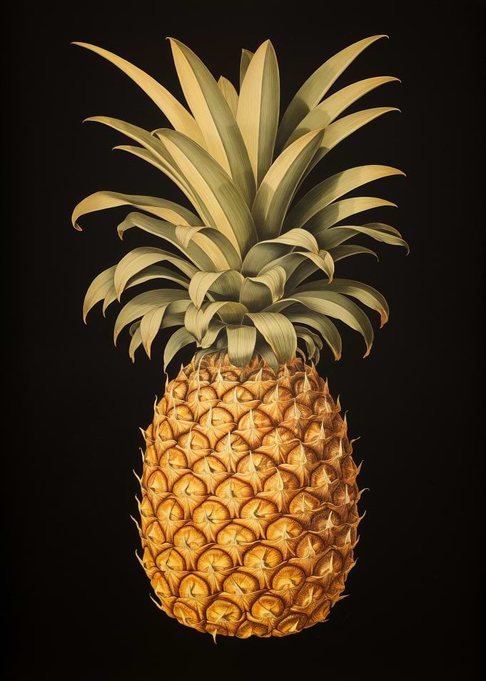 Pineapple on Black