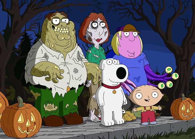Family Guy Halloween Zombie Cartoon