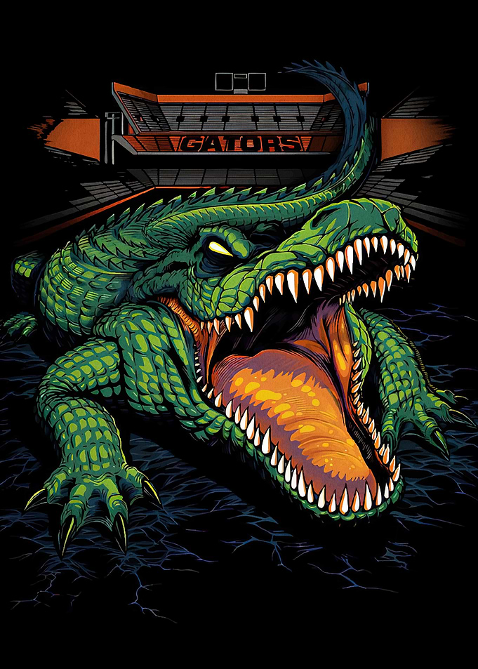 Gators tadium Background