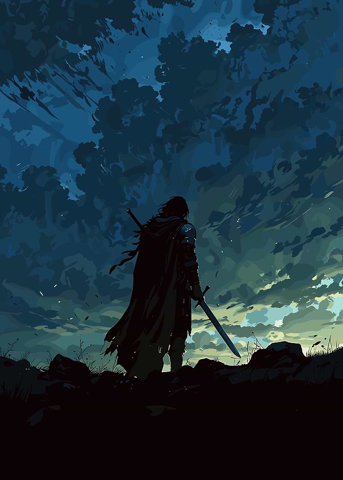 Dark Knight Silhouette