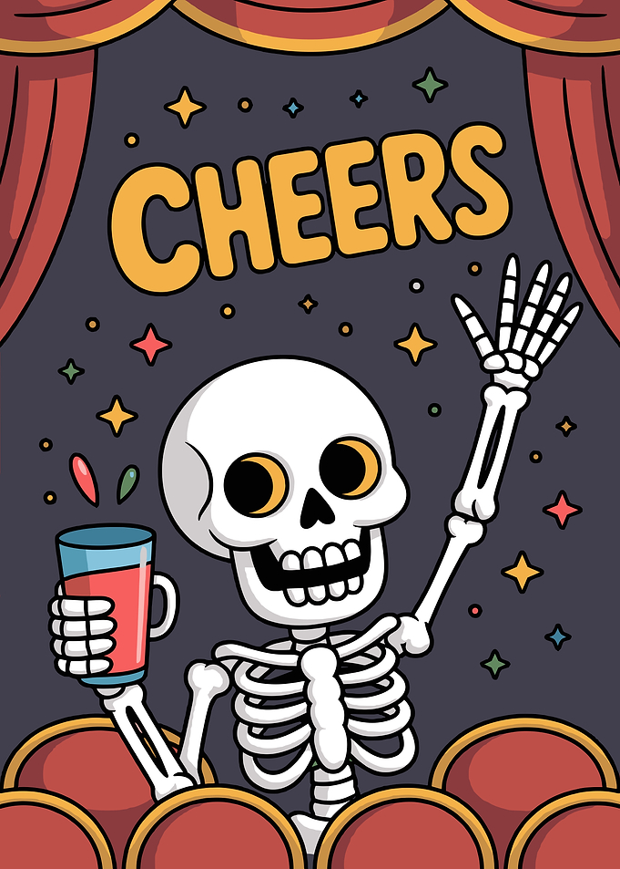 Cheers from the Afterlife!