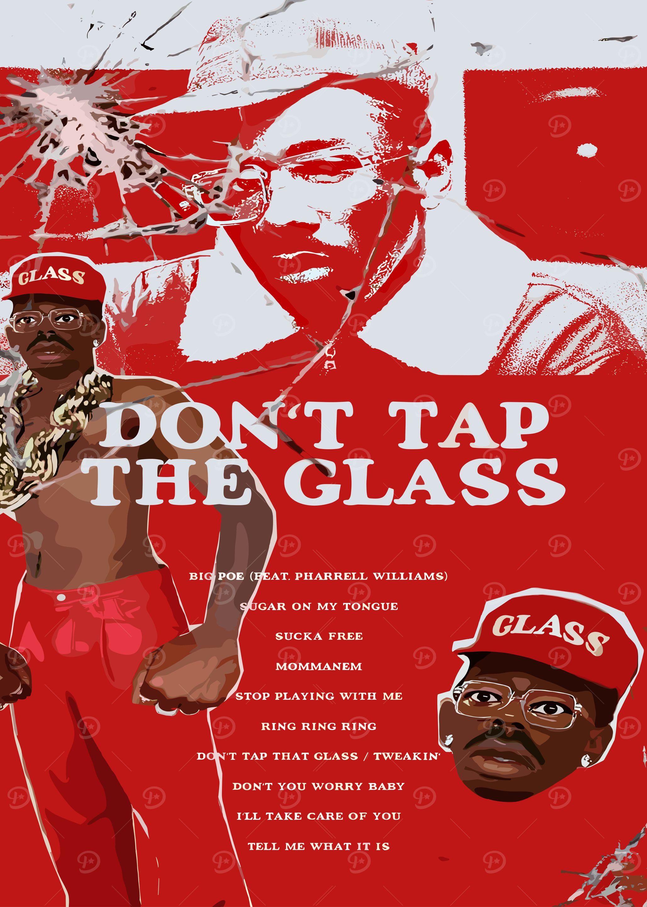 Don't Tap The Glass Album Cover tyler the creator