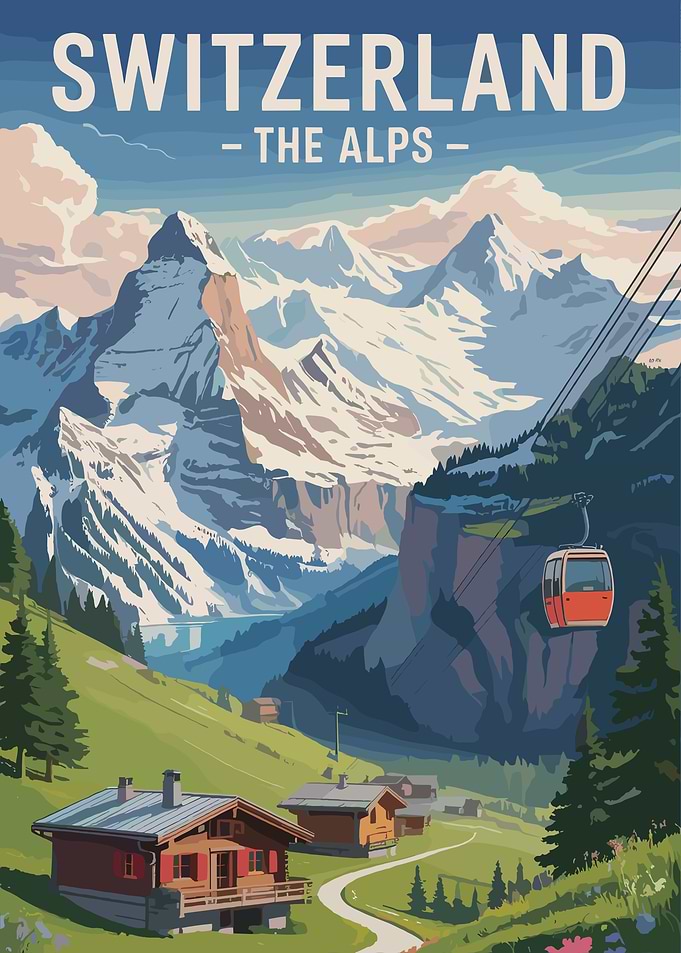 Majestic Switzerland – The Alps