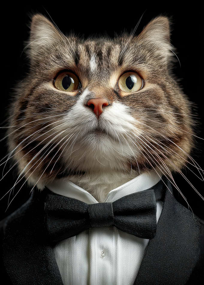 Cat in Tuxedo