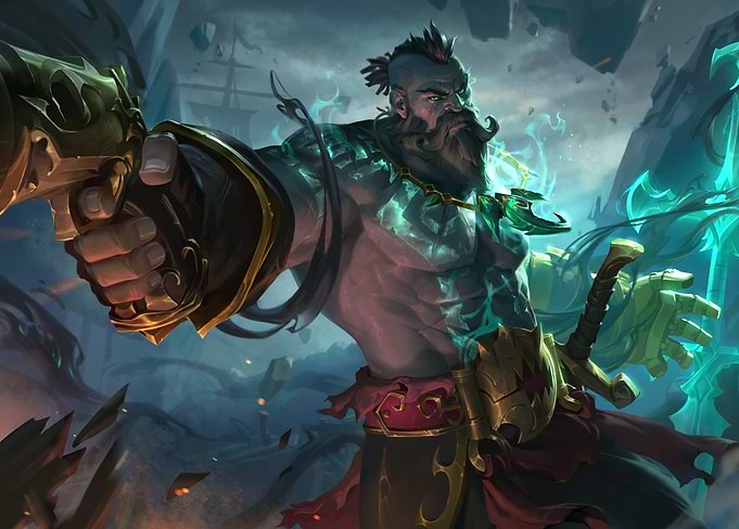 Spectral Pirate's Unyielding Stance
