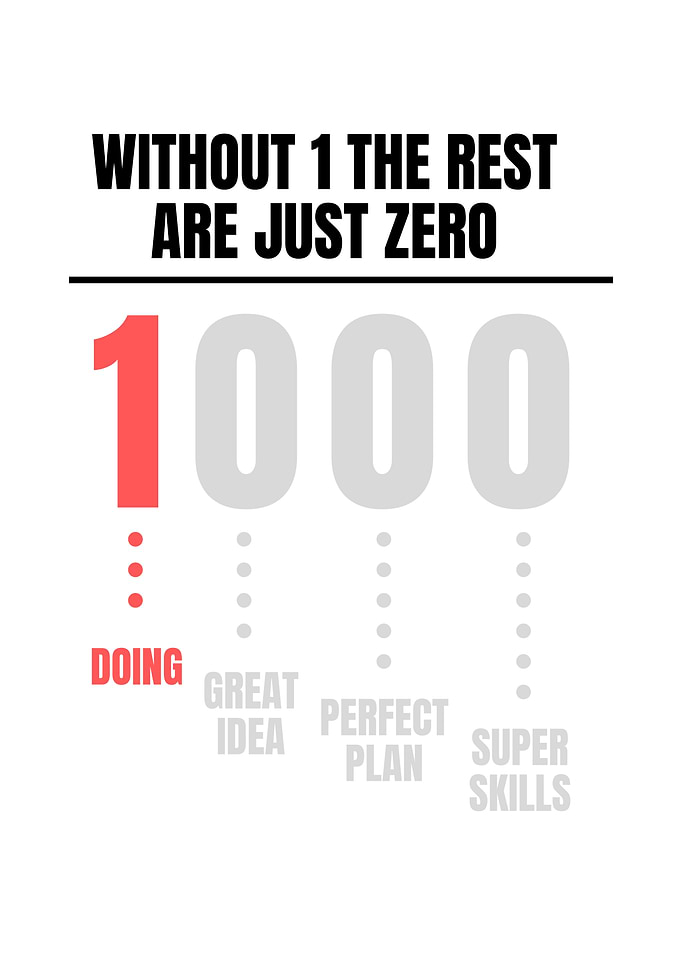 Motivational Doing Poster