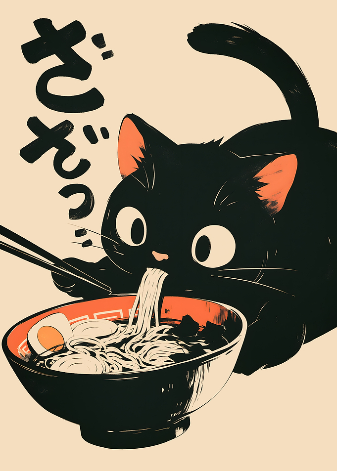 Japan Cat Ramen