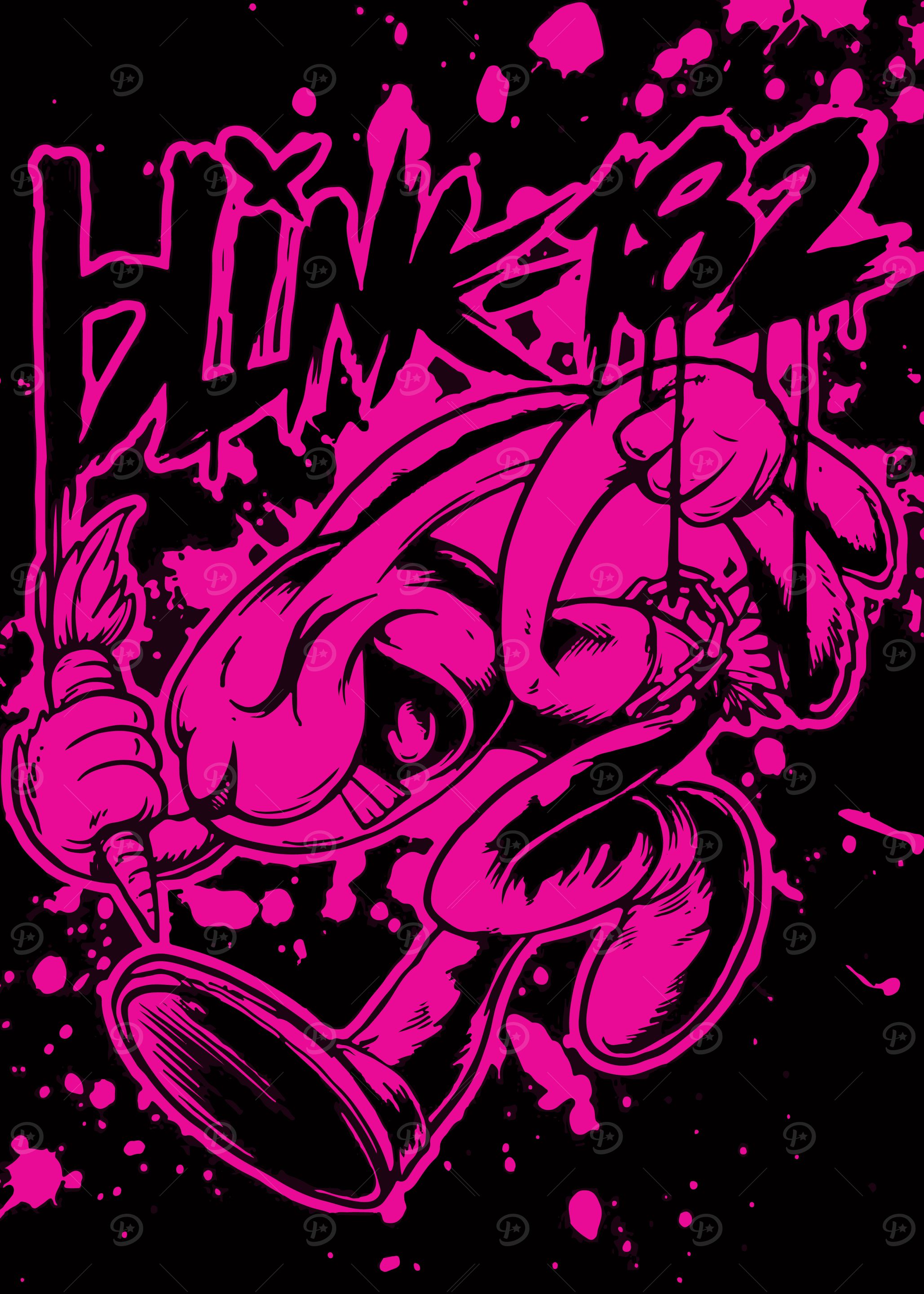 Blink-182 Bunny Pink