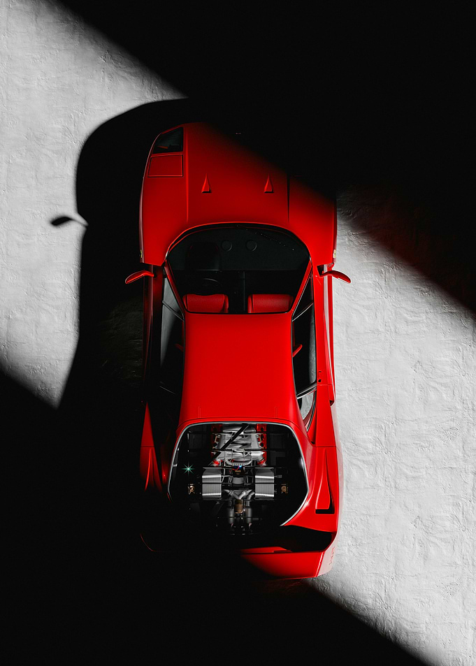 F40 Top View