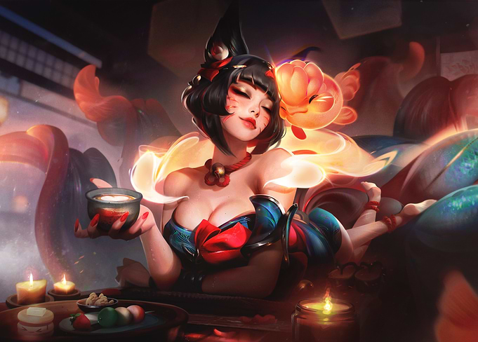 Spirit Blossom Ahri's Onsen Retreat
