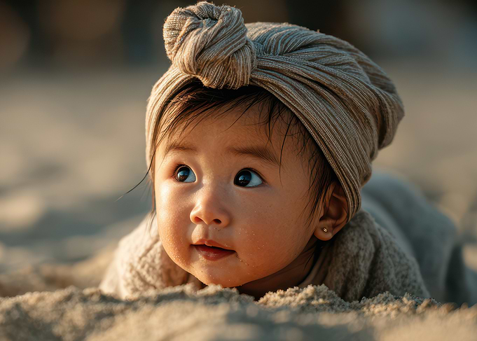 Baby on the Beach