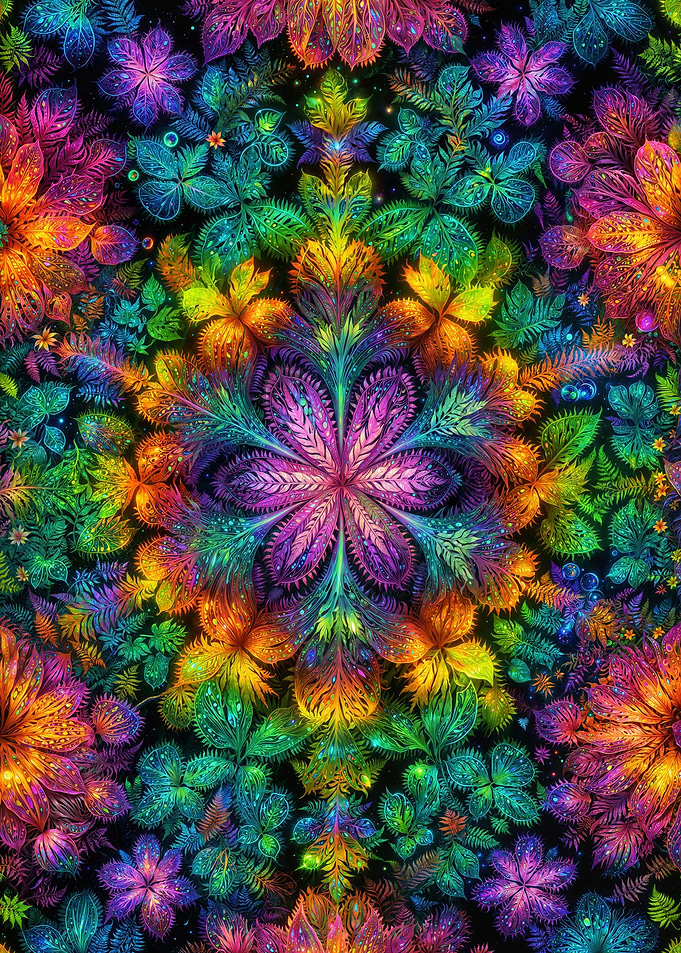 Flower Fractal Fantasy