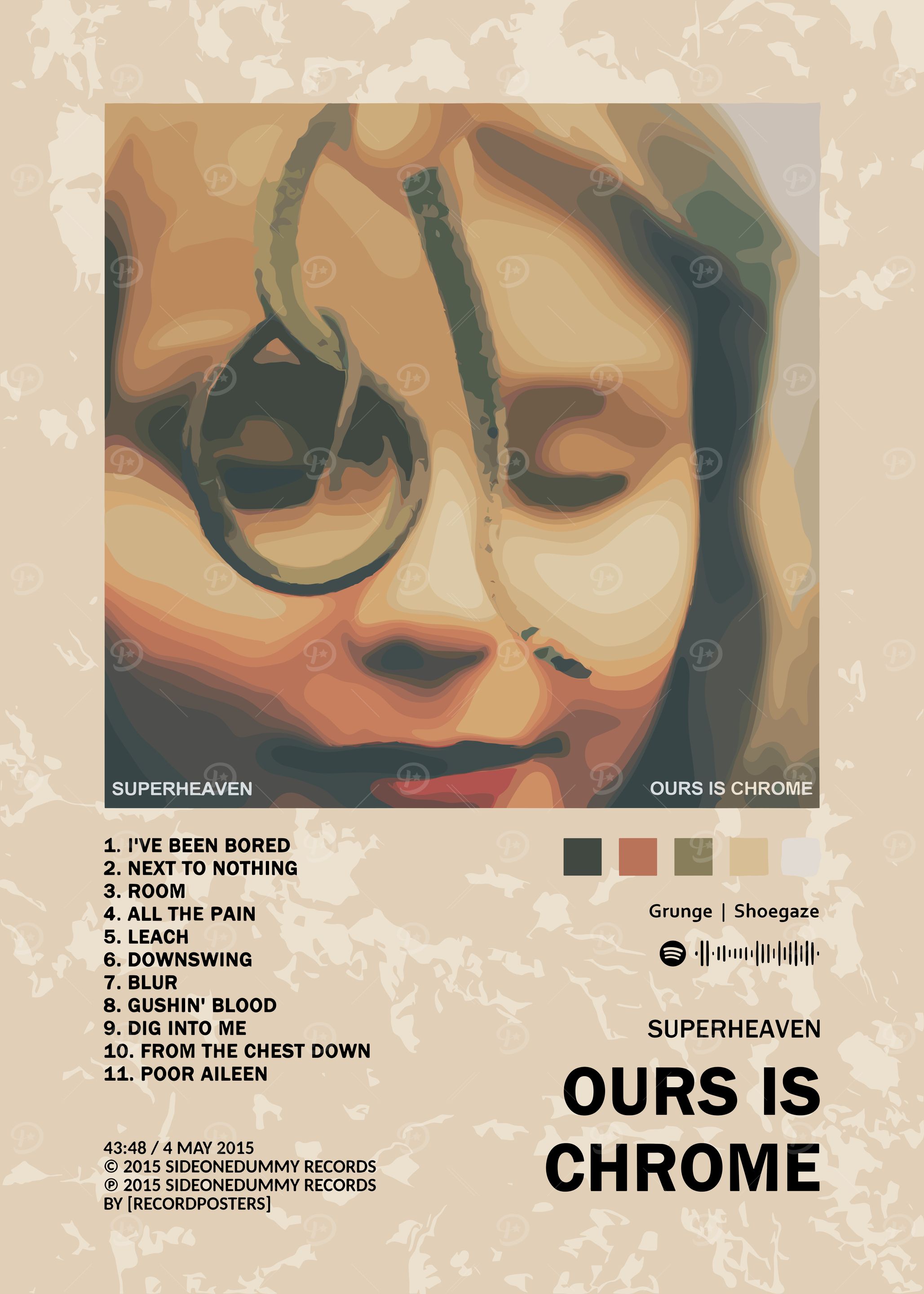 Superheaven - Ours Is Chrome Album Cover
