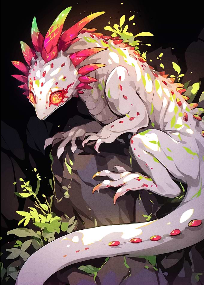 Fantasy Lizard Creature