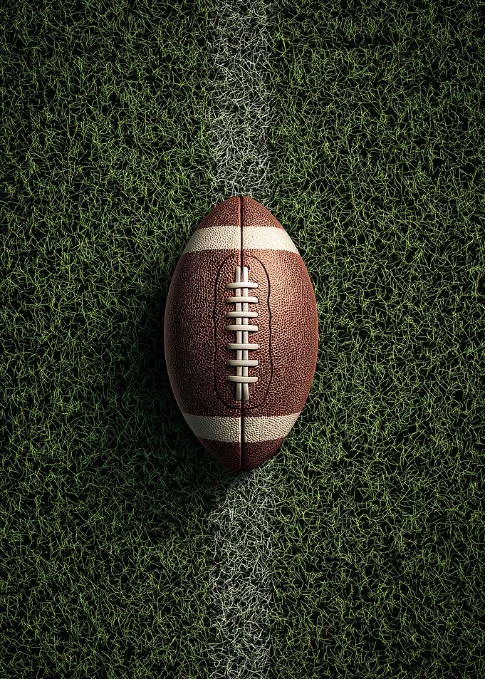 American Football on Field