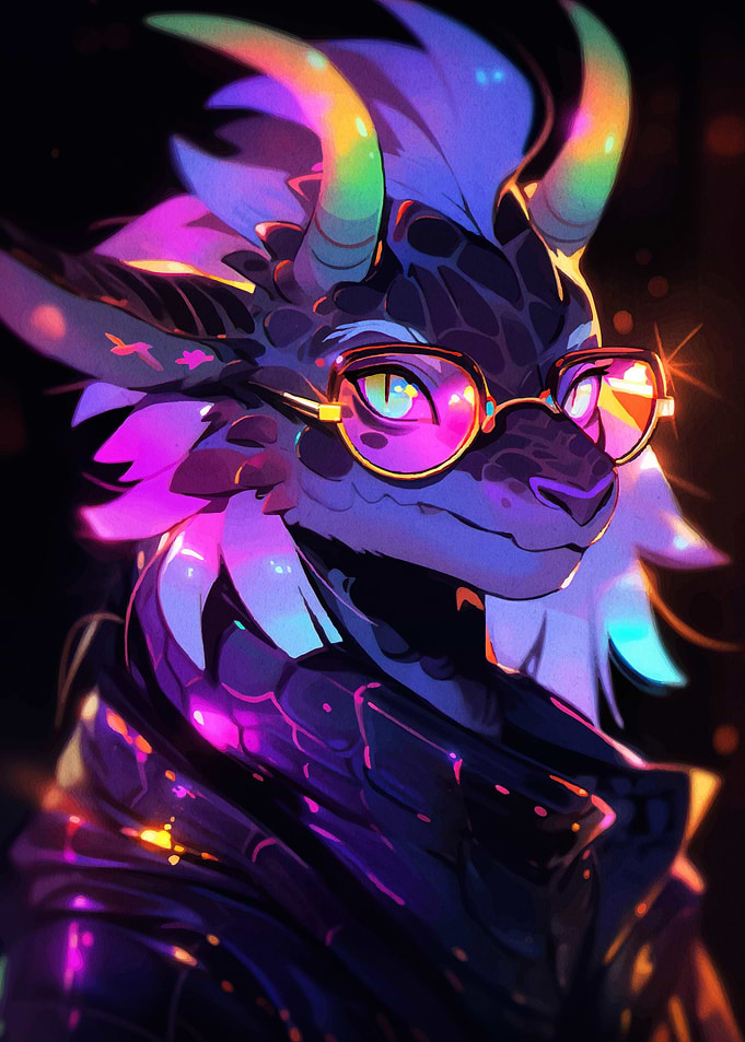 Stylish Dragon Glasses