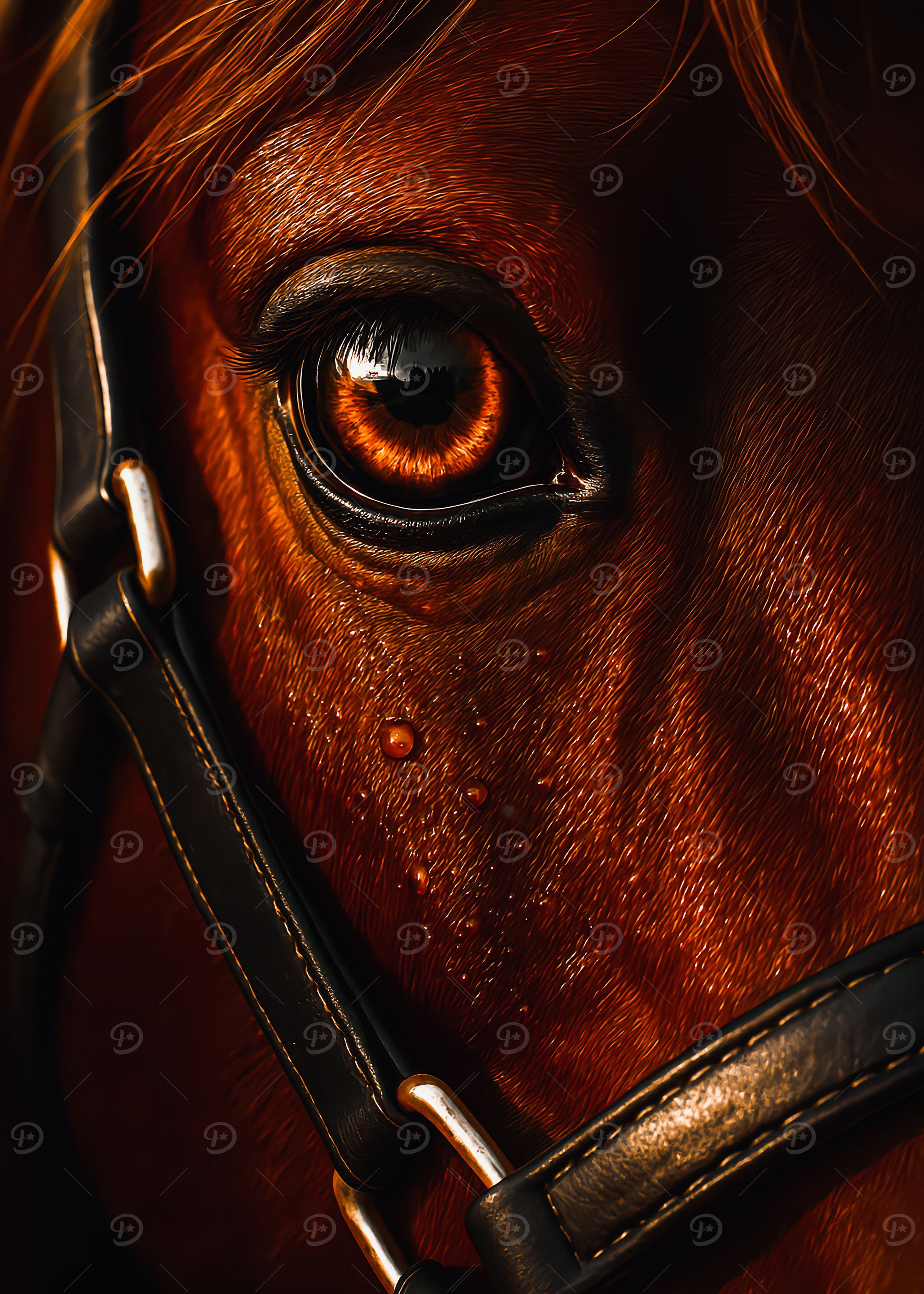 Close-up of a Horse's Eye