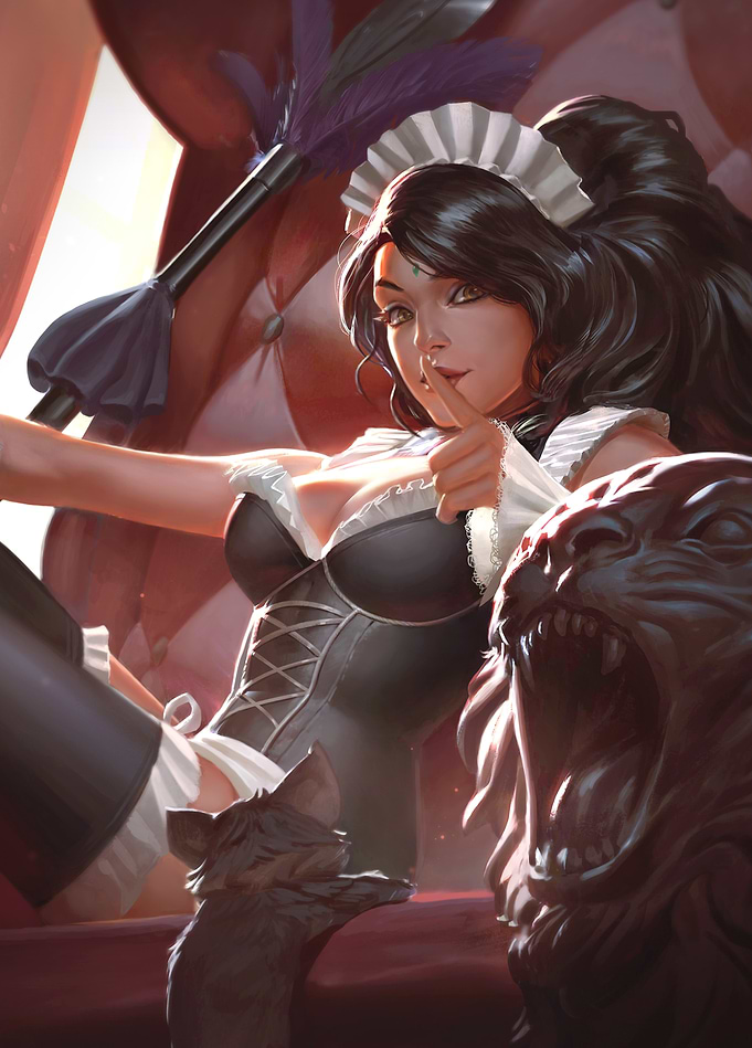 Nidalee's Maid Persona