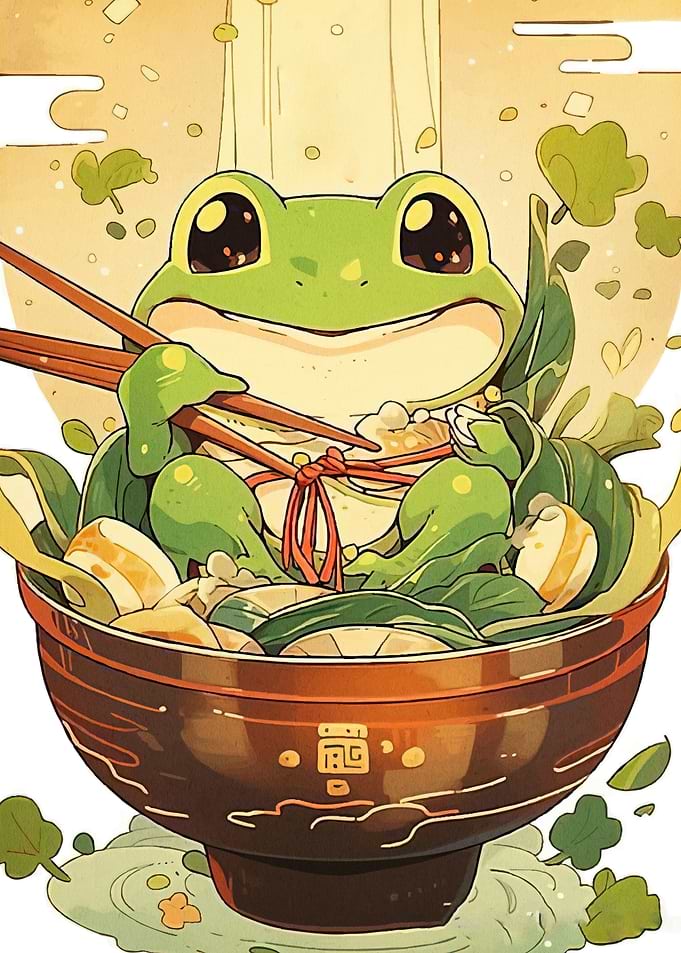 Frog Ramen Bowl