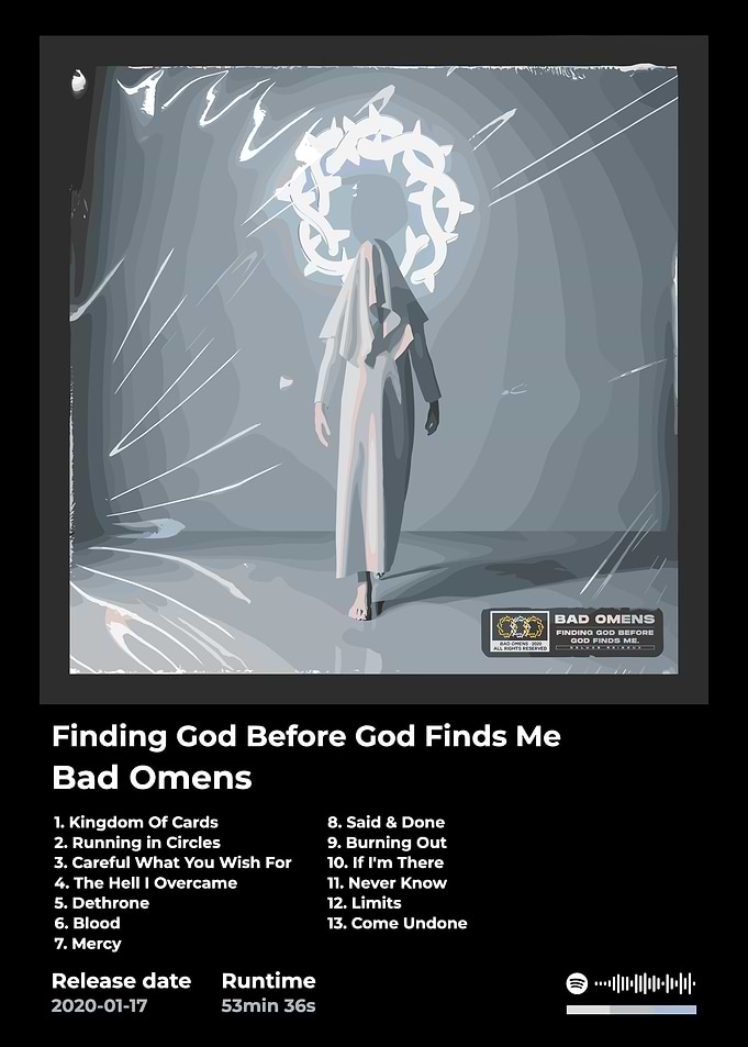 Bad Omens - Finding God Album Art