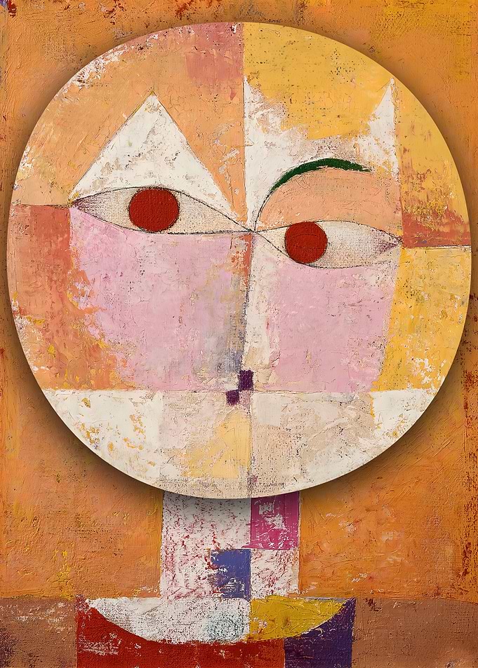 Abstract Face Painting by Paul Klee