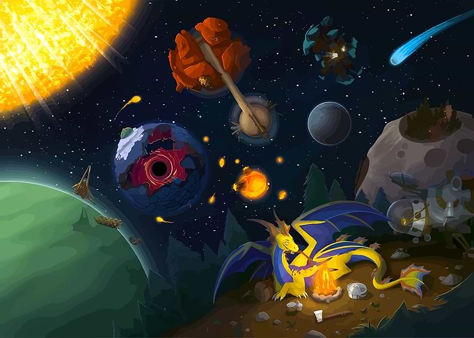 Outer Wilds Dragon