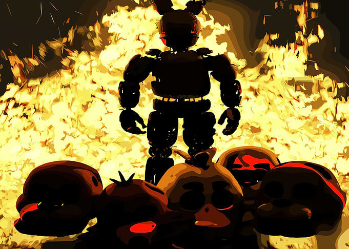 Five Nights at Freddy's: Burning Animatronics