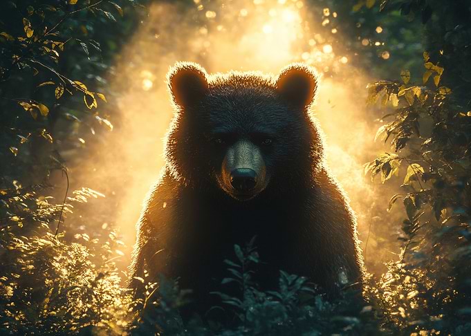 Bear in Sunlight