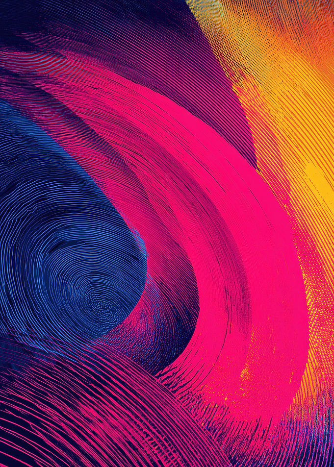 Abstract Colorful Swirls