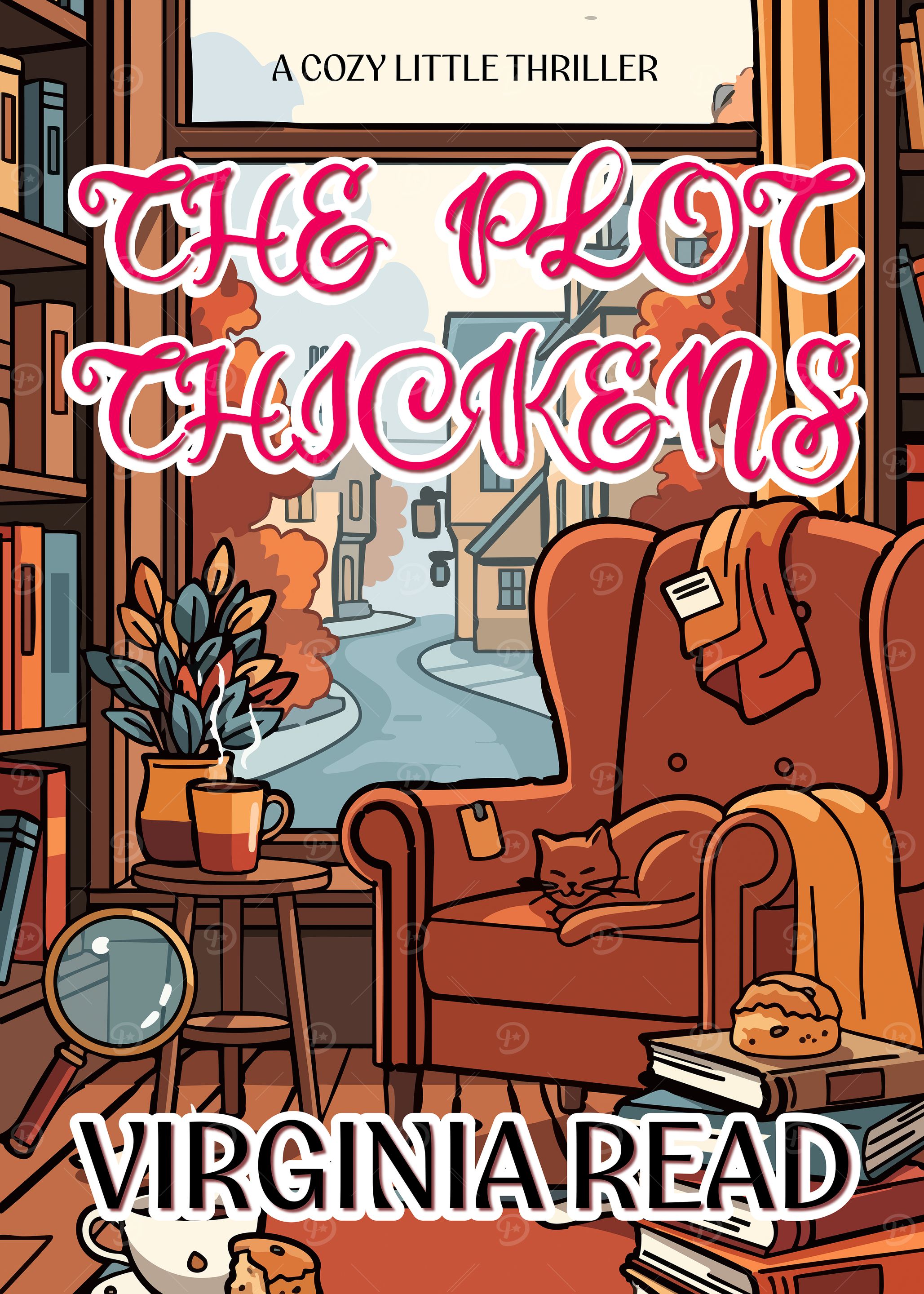 Cozy Mystery Book Cover