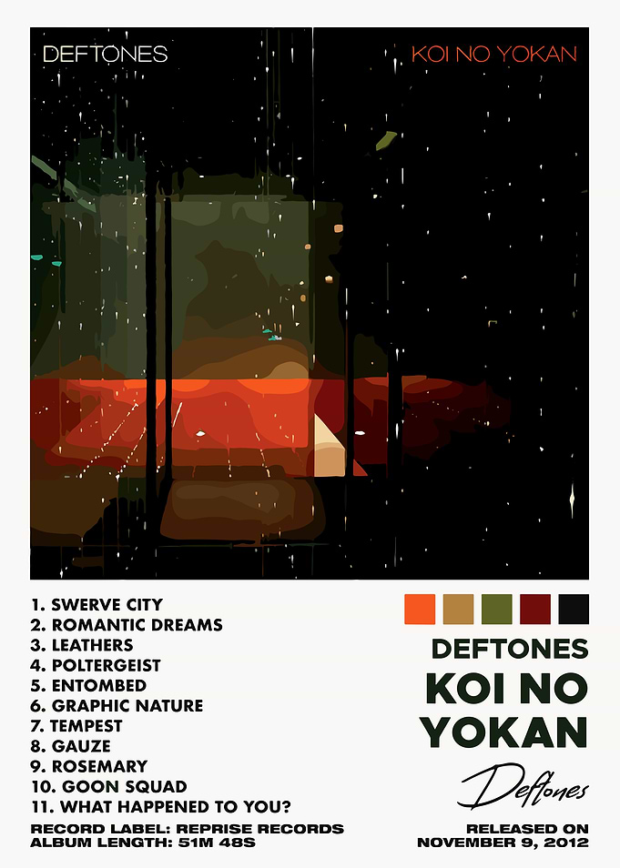 Deftones - Koi No Yokan Album Art