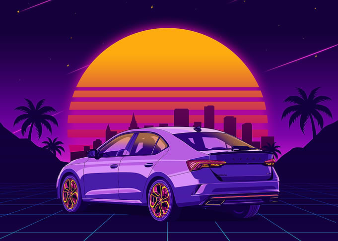 Skoda Octavia RS Retro