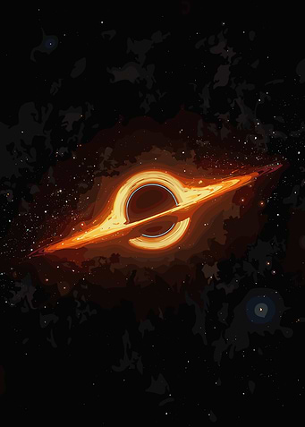 Black Hole in Space